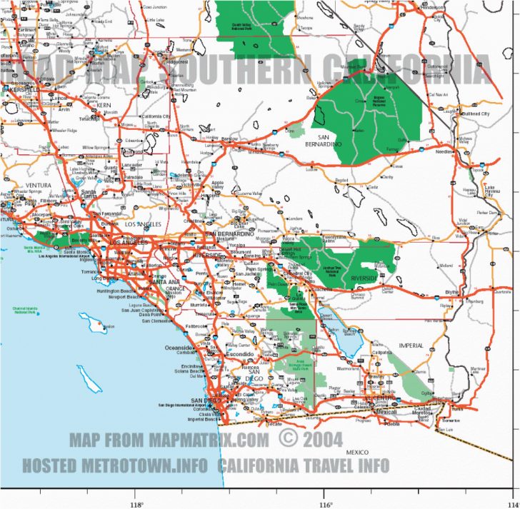 California Road Map Pdf