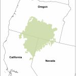 Southern Oregon Northeastern California Maps | Intermountain West   Map Of Oregon And California