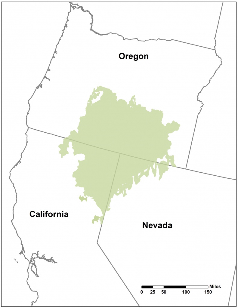 Southern Oregon Northeastern California Maps | Intermountain West - Map Of Oregon And California