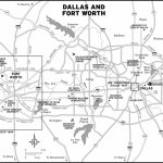 Southwest And Texas Travel Maps Including Dallas, Fort Worth, And   Printable Map Of Fort Worth Texas