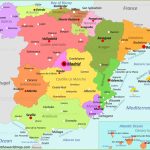 Spain Maps | Maps Of Spain   Printable Map Of Spain With Cities