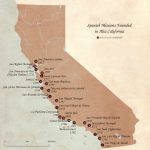 Spanish Missions In California – Legends Of America   California Missions Map