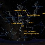 Spotted! A Rarely Seen Constellation Shines This Summer | Space   Southern California Night Sky Map