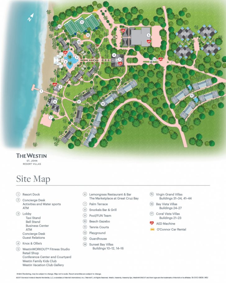 Starwood Hotels Florida Map