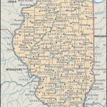 State And County Maps Of Illinois   Illinois County Map With Cities Printable