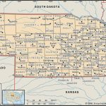 State And County Maps Of Nebraska   Printable Road Map Of Nebraska