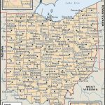 State And County Maps Of Ohio   Printable Map Of Ohio