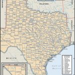 State And County Maps Of Texas   Map Of Texas Coastline Cities