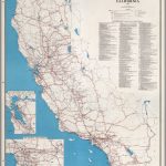 State Highway Map, California, 1960.   David Rumsey Historical Map   California Highway Map