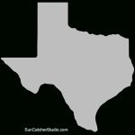 State Outlines, Maps, Stencils, Patterns, Clip Art (All 50 States   Texas Map Outline Printable