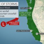 Storm Train To Resume Along Us West Coast This Weekend   Northern California Radar Map