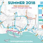 Summer 2018 Trolley Service –   Dana Point California Map