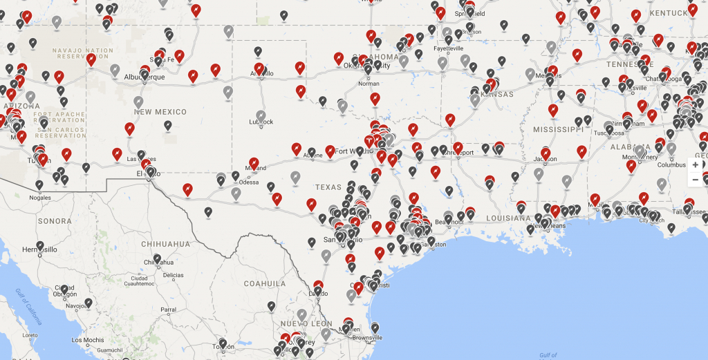 Supercharging – Evsgo Houston&amp;#039;s First And Best Pure Electric Car - Charging Stations In Texas Map