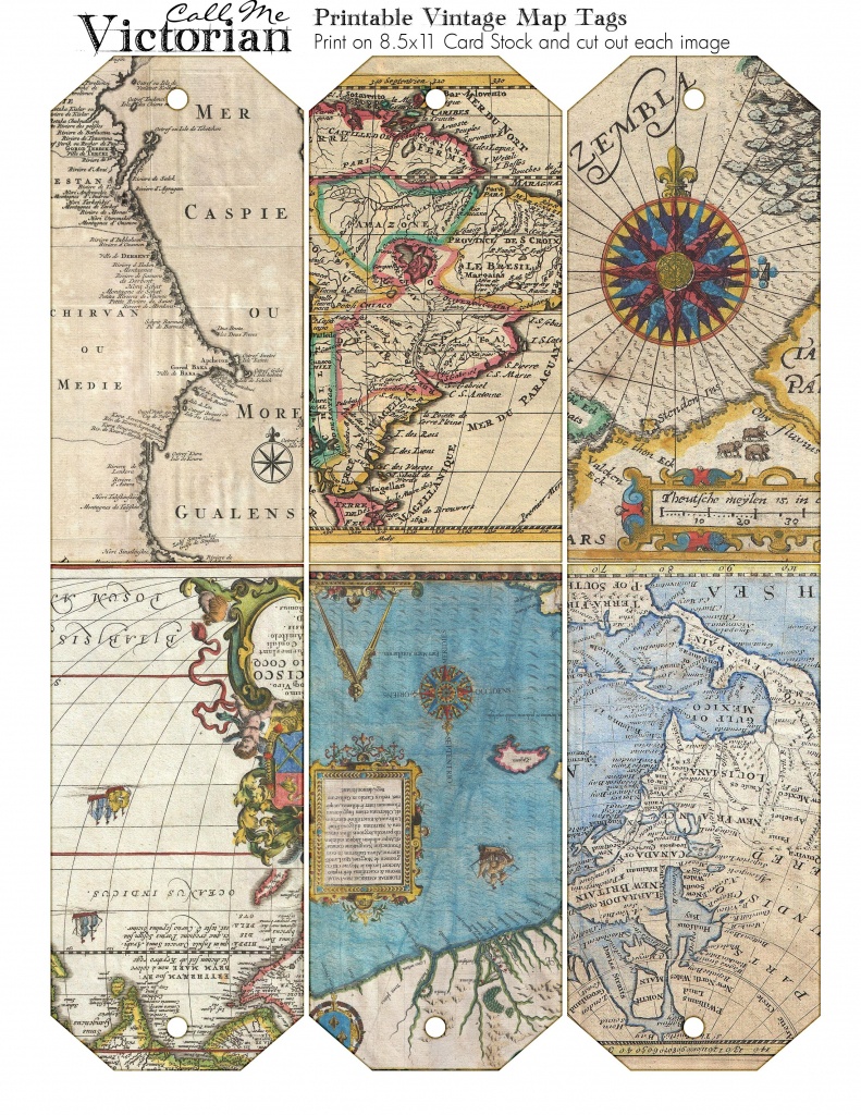 Sweet Ldr Surprises… | Printables | Printables, Vintage Maps, Map Crafts - Free Printable Travel Maps