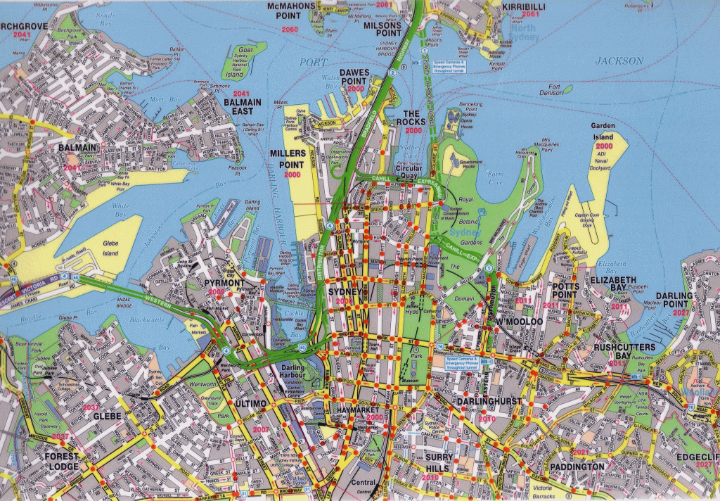 Sydney Map - Detailed City And Metro Maps Of Sydney For Download - Sydney City Map Printable