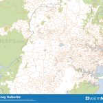 Sydney Suburbs Map – Voommaps   Printable Map Of Sydney Suburbs