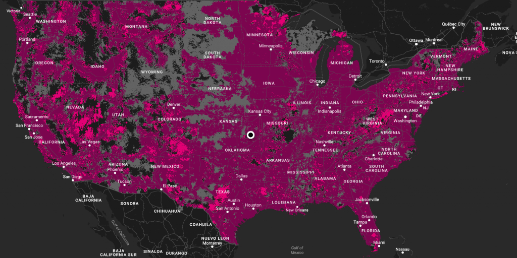 T-Mobile&amp;#039;s Interactive Lte Coverage Map Shows How It Wants To - T Mobile Coverage Map California