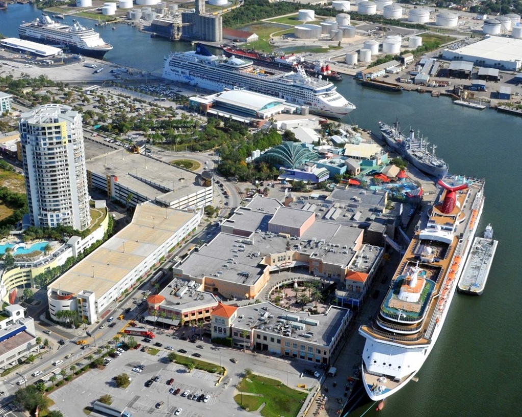 Tampa (Florida) Cruise Port Schedule | Cruisemapper - Map Of Cruise Ports In Florida
