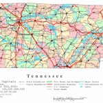 Tennessee Road Atlas | Tennessee Printable Map | Traveling   State Map Of Tennessee Printable