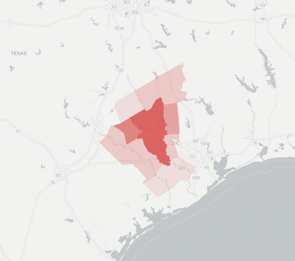 Texas Broadband | Internet Service | Broadbandnow - Live Map Of Texas