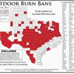 Texas Burn Ban Map | Secretmuseum   Burn Ban Map Of Texas
