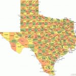 Texas County Map   Texas Map Of Texas