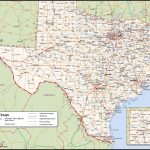 Texas County Wall Map   Texas Wall Map