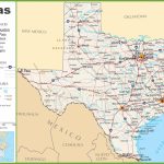 Texas Highway Map   Map Of Texas Highways And Interstates