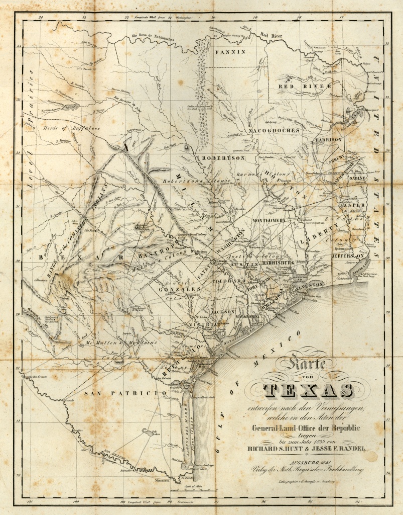 Texas Historical Maps - Perry-Castañeda Map Collection - Ut Library - Free Old Maps Of Texas