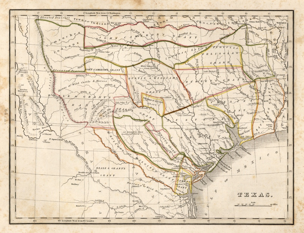 Texas Historical Maps - Perry-Castañeda Map Collection - Ut Library - Vintage Texas Map