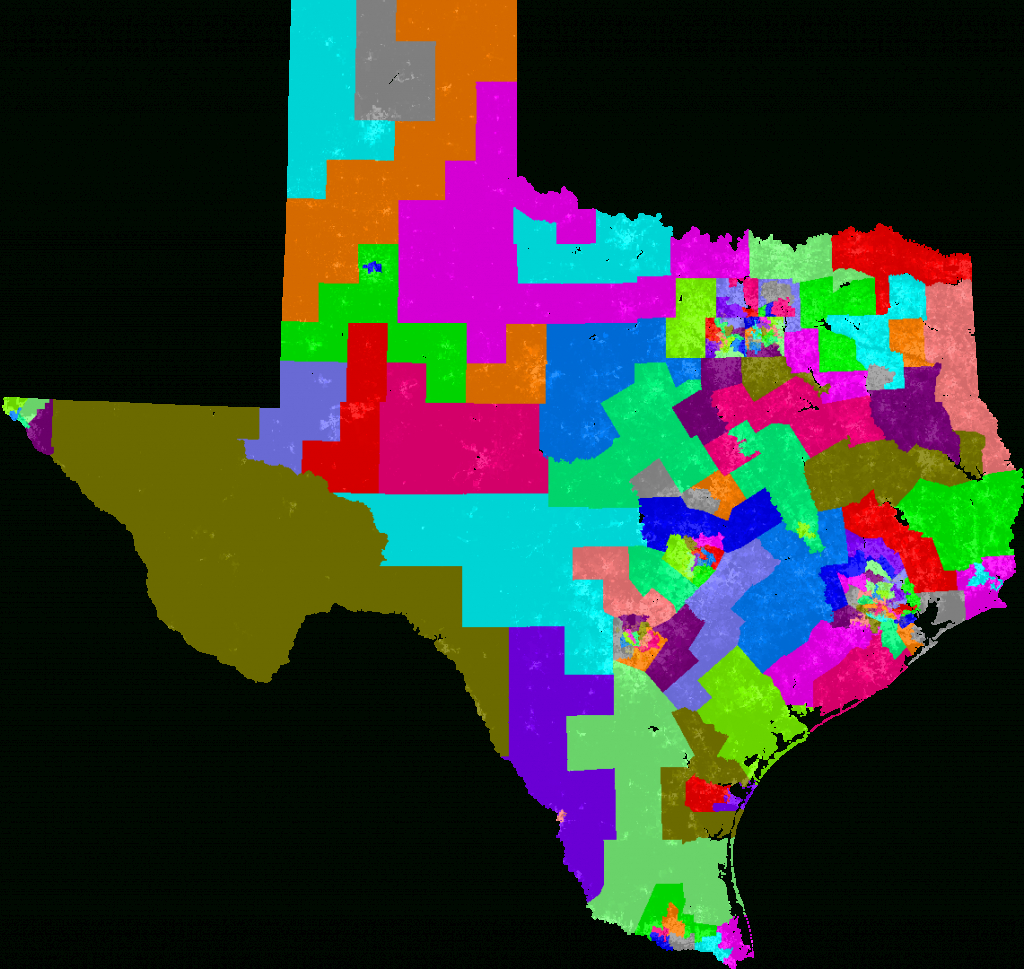 Texas House Of Representatives Redistricting - Texas State Representatives District Map