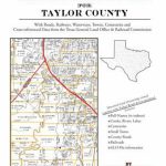 Texas Land Survey Maps For Taylor County: Buy Texas Land Survey Maps   Texas Land Survey Maps