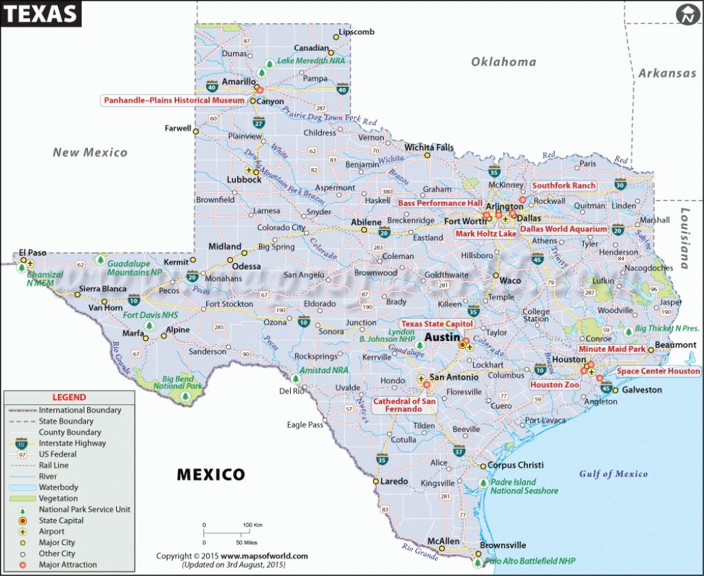 Texas Map | Map Of Texas (Tx) | Map Of Cities In Texas, Us - Google Road Map Of Texas