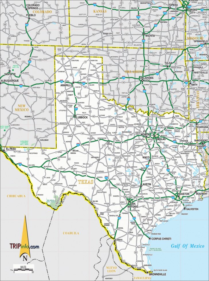 Texas Atlas Map