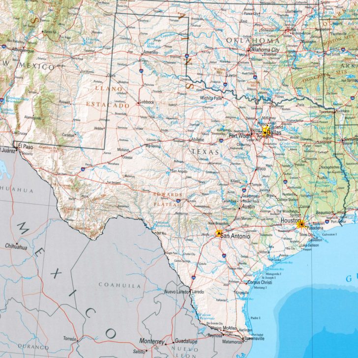 Map Of South Texas