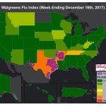 Texas Markets Continue To Hold Top Spots For Flu Activity This Week   Texas Flu Map 2017