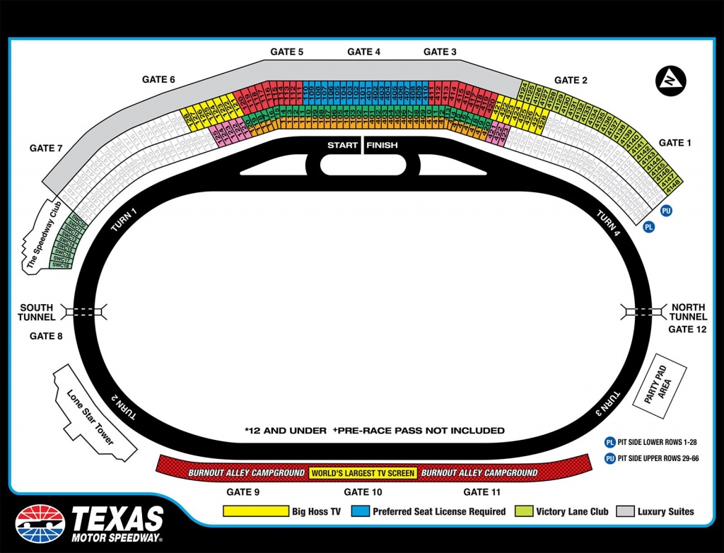 Texas Motor Speedway Map | Dehazelmuis - Texas Motor Speedway Map