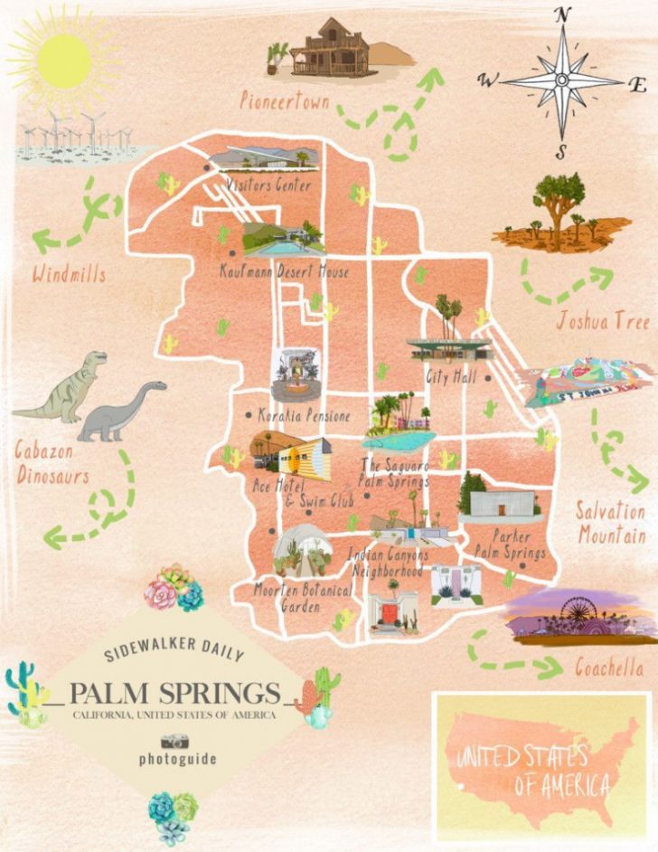 Where Is Palm Springs California On A Map
