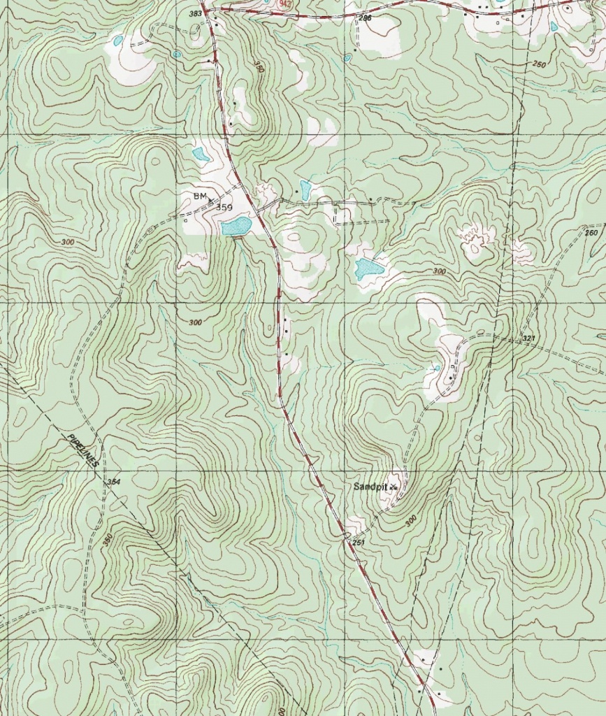 The Barefoot Peckerwood: Free Printable Topo Maps - Printable Topo Maps