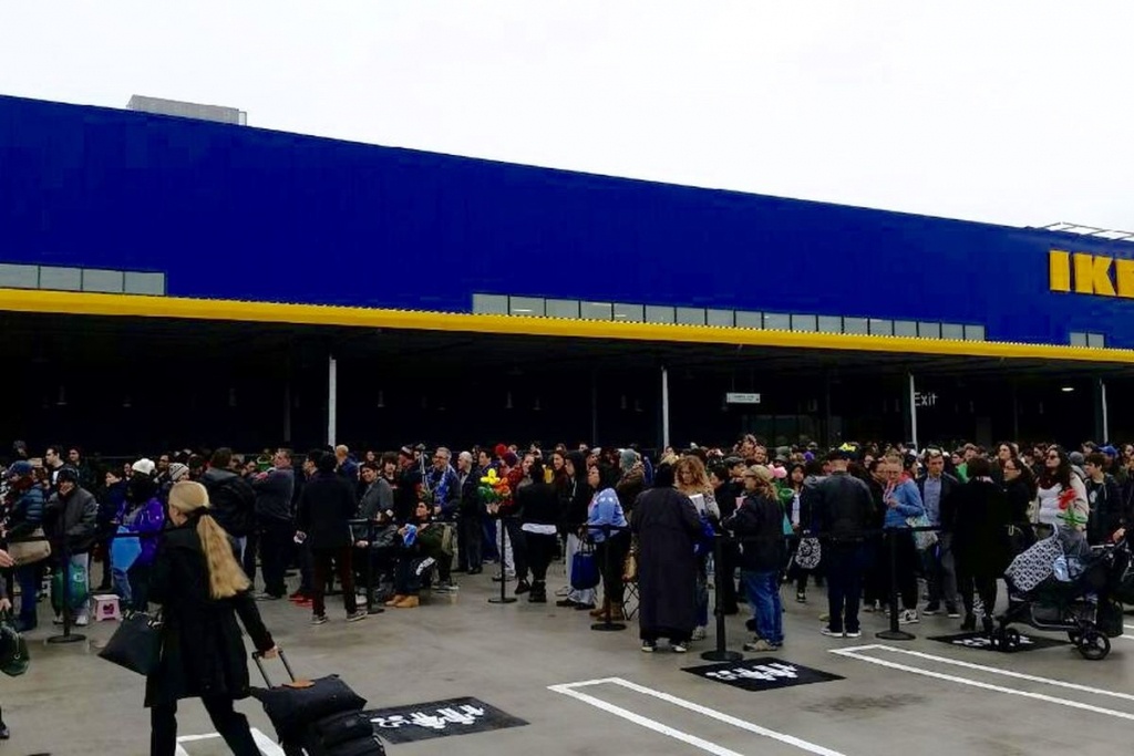 The Biggest Ikea In The U.s. Is Now Open In Burbank - Curbed La - Ikea Locations California Map