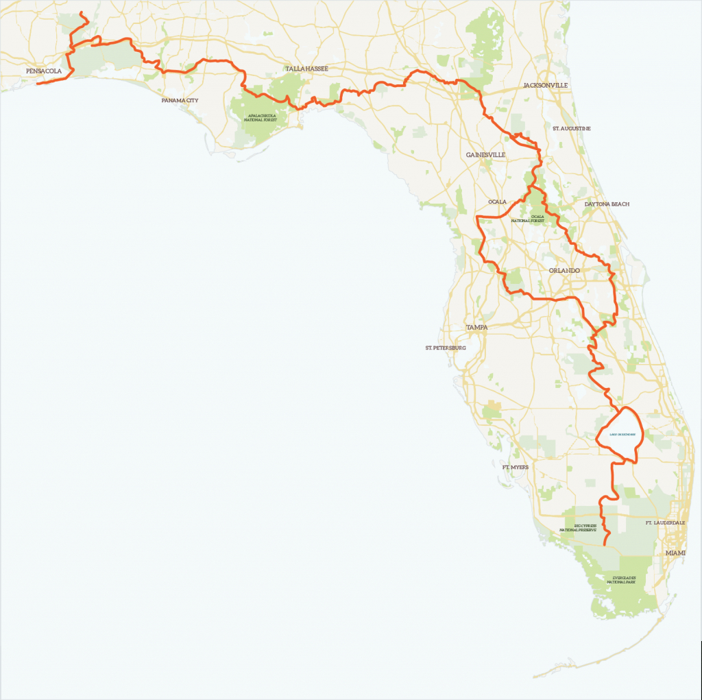 The Florida Trailregion | Florida Trail Association - Florida Trail Association Maps