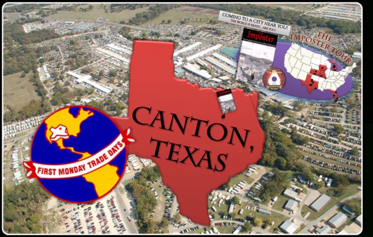 Canton Texas Map Trade Days