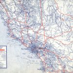 The Lost U.s. Highways Of Southern California History | Kcet   California Interstate Highway Map