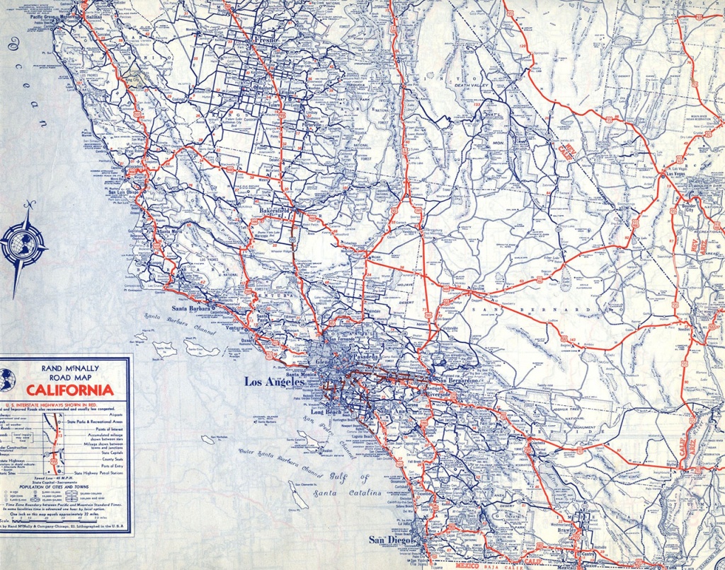 The Lost U.s. Highways Of Southern California History | Kcet - California Interstate Highway Map