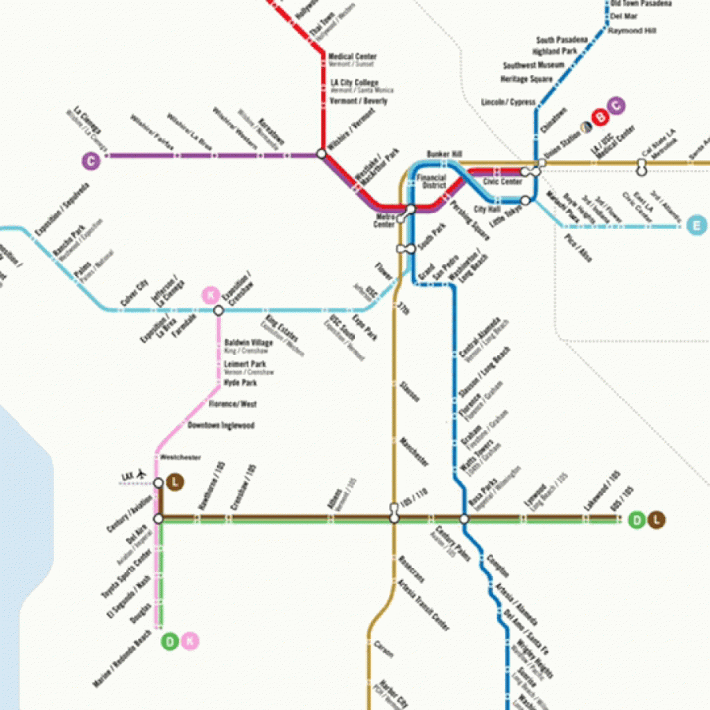 The Most Anticipated Transit Projects Opening In Time For The 2028 - California Metro Rail Map