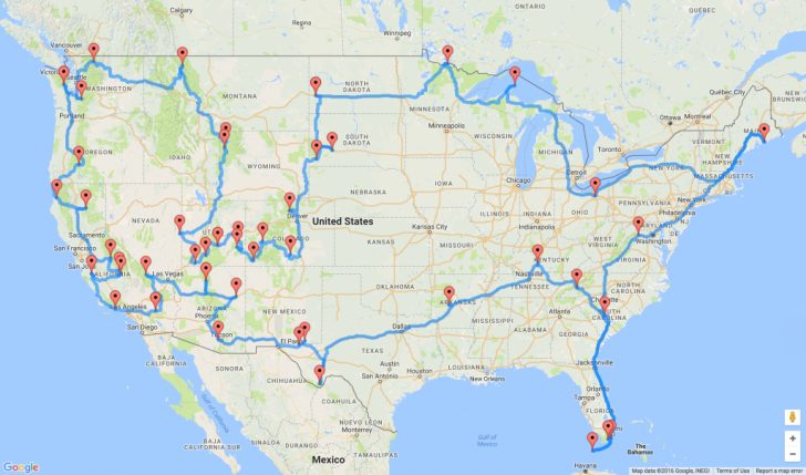 Wisconsin To Florida Road Trip Map