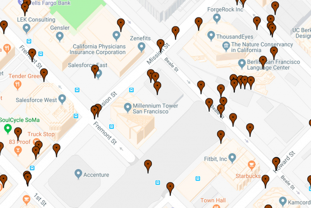 The Problem With San Francisco Poop Maps - Curbed Sf - Where Is San Francisco California On Map