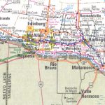 The Rio Grande Valley Texas Map   South Texas Cities Map