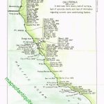 The Shipwrecks And Strandings Off The Coast Of California In The   California Shipwreck Map