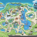 Theme Park & Attractions Map | Seaworld Orlando | Places I'd Like To   Seaworld Orlando Map Printable